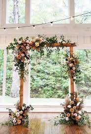 21 Chic Wedding Flower Decor Ideas Wedding Forward Indoor Wedding Arches Arch Decoration Wedding Wedding Archway
