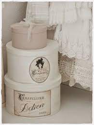 Paint And Decoupage My Hat Boxes For Living Room Storage Vintage Hat Boxes Shabby Vintage Shabby Chic Style