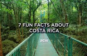 We take you through the journey from preparing for your trip, finding out what you want to see and do in costa rica to booking your vacation with us or reliable operators. 7 Fun Facts About Costa Rica Acis Educational Tours
