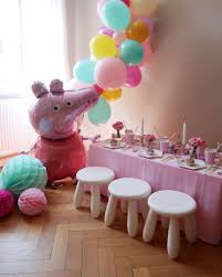 Teatime With Peppa 3 Geburtstag In Schweinchen Rosa Peppa Wutz Geburtstag Kindergeburtstag Deko Madchen Geburtstagsparty Ideen
