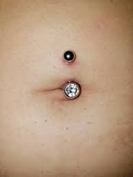 Excuse The Hair But Is Something Wrong With My Navel Piercing It S Been Almost Two Weeks It Started Looking Like This After Some Bad Itching When It Never Looked Like That