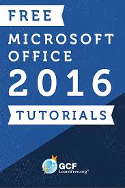 Use Our Free Office 2016 Self Paced Tutorials To Brush Up On Your Skills And Learn New Ones Learning Microsoft Microsoft Word Lessons Microsoft Office Word