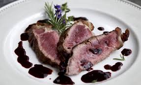 I wanted beef i could cut with a spoon. Beef With A Plum And Red Wine Sauce