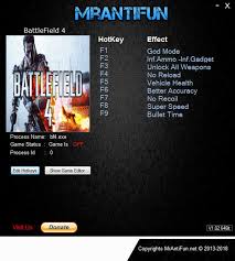 All assignments, their unlock criteria, and awards can be viewed in my soldier found in the game menu. Battlefield 4 Trainer 11 V29 09 2018 Mrantifun Download Gtrainers