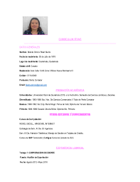 Currículum vitae empleo en guatemala entrevistas de trabajo plazas laborales. Doc Curriculum Vitae 2 Julio Antonio Academia Edu