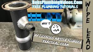 However, if you plan to be a journeyman or master plumber, you must first go through an. Licensed Master Plumber Practical Test Youtube