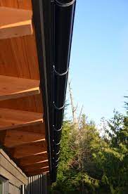 Half Round Gutter Jb Gutterman Inc Bungalow Exterior House Exterior Rustic Fireplaces