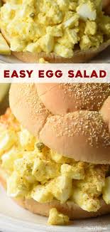 Easy Egg Salad Recipe Belly Full In 2020 Egg Salad Recipe Easy Easy Egg Salad Easy Salad Recipes