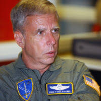 Team Royal Air Force (RAF) Mildenhall, England (ENG), members salute in  formation US Air Force (USAF) Major General (MGEN) Michael Gould as he  accepted command of the 3rd Air Force (AF) from