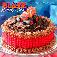Blaze Birthday Cake My Little Boy Loved His Birthday Cake And Couldn T Wait To Blow Out The Candles And Play With His Blaze Birthday Cake Blaze Birthday Cake