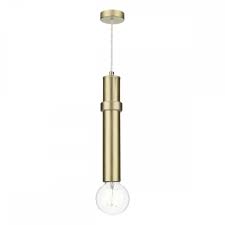 A pendant light, sometimes called a drop or suspender, is a lone light fixture that hangs from the ceiling usually suspended by a cord, chain, or metal rod. Adling Ceiling Pendant Light Butter Brass Lighting Company