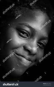 Light Darknessa Beautiful African American Girl Stock Photo 361174571