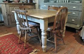 rustic farmhouse kitchen table