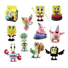 Spongebob Squarepants Cube It Series 1 Blind Box Mini Figure Spongebob Mini Figure Display Spongebob Squarepants