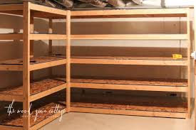 Whether you're packing away seasonal gear, or stockpiling a few extra home essentials, the basement is a natural storage spot. Diy Basement Shelving The Wood Grain Cottage
