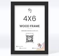 Amazon.com: 97 Decor Marco de fotos negro de 4 x 6 pulgadas ...