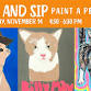 Paint & Sip:  Paint a Pet event in Bentonville, AR