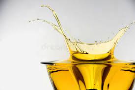Oil Splash Side View Of Cooking Oil Splashing In Container Studio Background Sponsored View Cooking Side Oil Oils Palm Leaf Art Stock Images Free