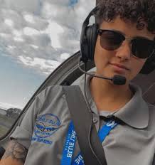 Our Lady Aviator of the Day is @ava.trate ! “Hey! My name is Ava (23) from  Delaware. I have my A&P, private pilot w/ an instrument rating, and soon to  be a
