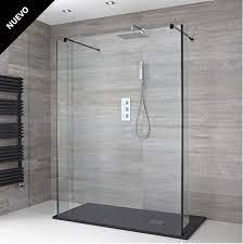 Kit Doccia Walk In 1200x800mm Con Pannello Di Vetro Flottante 2 Pareti Doccia E Piatto Doccia In Antracite Doccia Doccia In Vetro Arredamento Piccolo Bagno