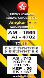 Prediksi Hongkong Rabu 07 Oktober 2020 Rabu Oktober November