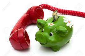 It helps your psychological health that you are having a great saving habit. Piggy Bank Money Talking On The Phone Financial Help Stock Photo Picture And Royalty Free Image Image 7963427