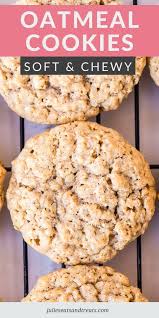 Perfectly Soft And Chewy Oatmeal Cookies That Are The Perfect Base For All Your F In 2020 Oatmeal Raisin Cookies Chewy Soft Chewy Oatmeal Cookies Oatmeal Cookies Chewy