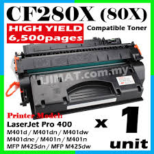 It can't print from mobile devices, doesn't feature any business apps and consumes more. Cf280x 80x Cf280a Compatible Toner For Hp Laserjet Pro 400 M401 M401d M401dn M401dw M401dne M401n Mfp M425dn Mfp M425dw Shopee Malaysia