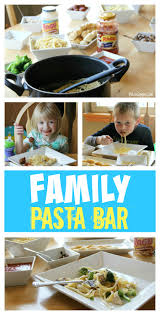 A pasta bar | tonya staab. Family Pasta Bar