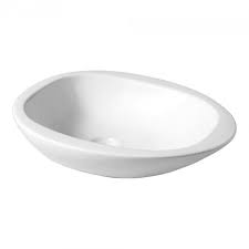 Vasque A Poser Blanche En Forme De Galet 111110 Vasque A Poser Vasque Salle De Bain