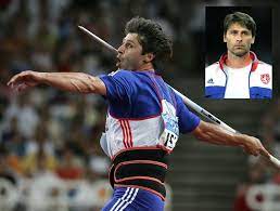 Widely considered to be the greatest javelin thrower of the modern era, he also has the third, fourth. Jan Zelezny Multiple World Champion Olympic Winner And World Record Holder Czechia Sports Javelinthrower Javelin Throw Athlete Track And Field
