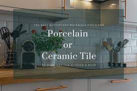 Kitchen tile backsplashes can provide added beauty and style to your kitchen, as well as make it easier to maintain your kitchen. Porcelain Or Ceramic Tile Best Kitchen Backsplash Materials Explained