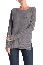 Pieces sweater with deep waistband in pink. Cyrus Sweaters Website Cheap Online