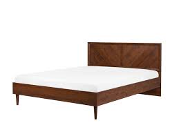 Take your pick of our white bed sets, sheets, duvets, and shams to create a crisp. Eu Super King Size Bed Dark Wood Mialet Beliani De