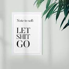 Home decor wall hanging quotes sayings. Wynwood Studio Typography And Quotes Framed Wall Art Prints Note To Self Funny Quotes And Sayings Home Decor Black White Overstock 30248794