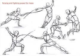 Deviantart is the world's largest online social community for artists and art enthusiasts, allowing people to connect through the creation and sharing of art. Fencing Poses For Maya 02 By Alexbaxthedarkside On Deviantart Drawing Poses Drawings Drawing Reference