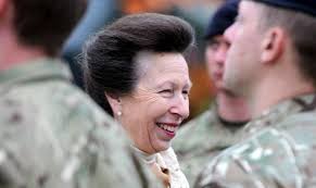 Princess Anne praises troops
