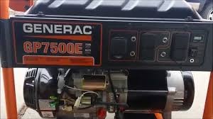 Generac Gp7500e Consumer Review The Good The Bad And The Ugly Youtube