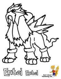 You can use our amazing online tool to color and edit the following entei coloring pages. 23 Pokemon Coloring Pages Legendary Dogs Important Ideas