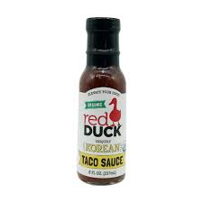 The lime flavor on this shrimp is out of this world good. Organic Uniquely Korean Taco Sauce 8 Fl Oz Red Duck Whole Foods Market