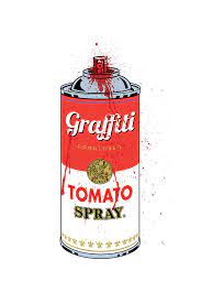 Tomato Spray Can Digital Art By Gary Grayson