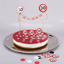 Did you scroll all this way to get facts about 30 geburtstag kuchen? Torten Deko Kuchen Dekoset Zum 30 Geburtstag