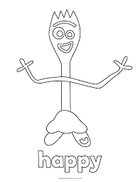 Forky xu has disabled new messages. Forky Coloring Pages Coloring Home