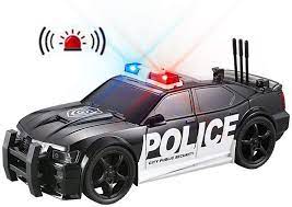 Buy Police Car Toy Plastic Pursuit Rescue Vehicle With Sirnes Sound And Light For Kids Toddlers Boys 120 Online In Indonesia B07w412sr3