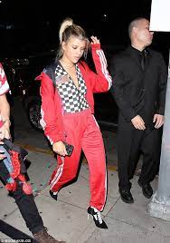 Anybody but dale earnhardt jr. Justin Bieber S Off Again Girl Sofia Richie Dresses As Race Car Driver Hot Halloween Outfits Cars Halloween Costume Racer Costume