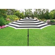 Black And White Striped Patio Umbrella Walmart Patio Garden Market Umbrella Home Garden Better Homes