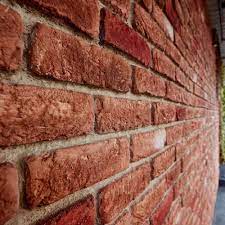 Comment coller les parements ? Brique De Parement Rouge Creez Votre Mur En Briques Rouge