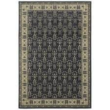 The living room is a room provided by the host to welcome someone's presence. Home Decorators Collection Gianna Indigo 10 Ft X 13 Ft Border Area Rug 448838 The Home Depot