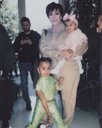 Kim Kardashian Appears To Have Straightened Her Daughter North S Hair Yet Again After Publicly Declaring That Kardashian Kids Kim Kardashian Kardashian Jenner