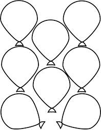 Download Or Print This Amazing Coloring Page Free Printable Balloon Template Free Printable Coloring Pages Templates Printable Free